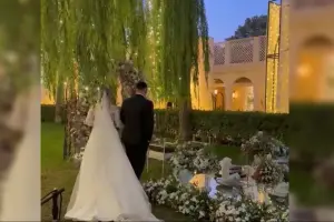  💍 نمونه مراسم عروسی در باغ تالار موگه